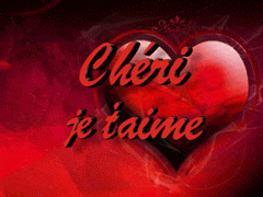 Gif animé chéri je t'aime